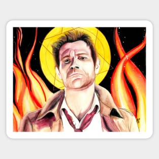 Patron Saint of Hell Sticker